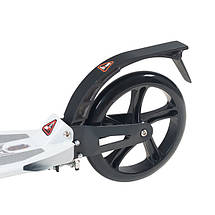 Самокат міський прогулянковий, D 200 мм, гальмо передній, 2 кольори, Scooter, фото 4