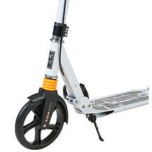 Самокат міський прогулянковий, D 200 мм, дискове гальмо, 2 кольори, Scooter, фото 6
