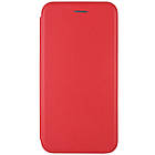 Шкіряний чохол (книжка) Classy для Samsung Galaxy A10s Бордовий, Слот для візитки Червоний, Слот для візитки
