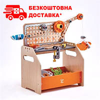 Конструктор Hape Junior Inventor Научный верстак настольный 58 деталей (E3028) игрушечный