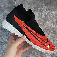 Футбольные стоноги Nike Phantom GX TF сороконожки для футбола найк фантом с носком 42