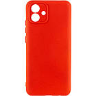 Чохол Silicone Cover Lakshmi Full Camera (A) для Samsung Galaxy A04e Червоний / Red, Full camera