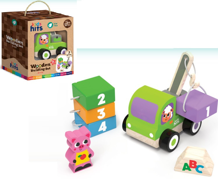 Дерев'яна іграшка Kids hits KH20/015 Кран, фото 1