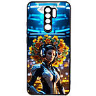 TPU+PC чохол Prisma Ladies для Xiaomi Redmi Note 8 Pro Cyberpunk, TPU+PC