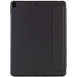 Чохол (книжка) Smart Case Open buttons для Apple iPad 10.2" (2019) (2020) (2021) Black, Штучна шкіра, фото 2