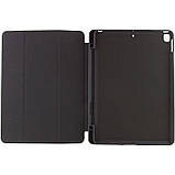 Чохол (книжка) Smart Case Open buttons для Apple iPad 10.2" (2019) (2020) (2021) Black, Штучна шкіра, фото 3