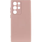 Чохол Silicone Cover Lakshmi Full Camera (A) для Samsung Galaxy S23 Ultra Рожевий / Pink Sand, Full camera