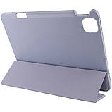Чохол (книжка) Smart Case Open buttons для Apple iPad 12.9 (2018-2022) Lavender gray, Штучна шкіра, фото 5