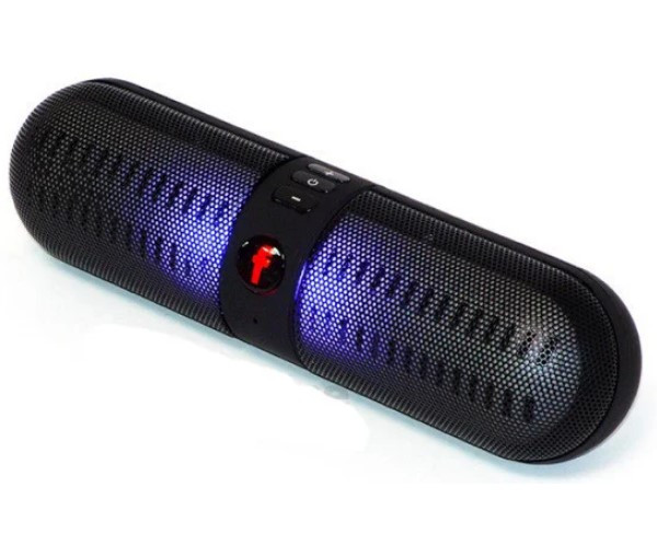 Мощная, стильная Портативная колонка с LED подсветкой Mini speaker BT-808 L Bluetooth. Лучшая Цена! - фото 5 - id-p2120112075