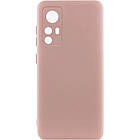 Чохол Silicone Cover Lakshmi Full Camera (A) для Xiaomi 12T / 12T Pro Рожевий / Pink Sand, Full camera
