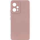 Чохол Silicone Cover Lakshmi Full Camera (A) для Xiaomi Redmi Note 12T Pro Рожевий / Pink Sand, Full camera