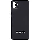 Чохол Silicone Cover Full Camera (AA) для Samsung Galaxy A04 Чорний / Black, Full camera