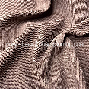 Трикотаж Микровельвет Капучіно