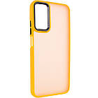 Чохол TPU+PC Lyon Frosted для Oppo A96 Orange, TPU+PC