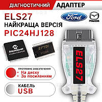 Автосканер ELS 27 для диагностики и кодирования Ford Mazda obd2 (FORScan / Foccus)