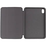 Чохол (книжка) Smart Case Series with logo для Apple iPad Mini 6 (8.3") (2021) Сірий / Dark Gray, фото 2