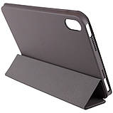 Чохол (книжка) Smart Case Series with logo для Apple iPad Mini 6 (8.3") (2021) Сірий / Dark Gray, фото 5