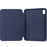 Чохол (книжка) Smart Case Series with logo для Apple iPad Mini 6 (8.3") (2021) Синій / Dark Blue, фото 3