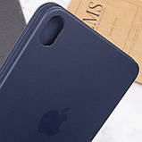 Чохол (книжка) Smart Case Series with logo для Apple iPad Mini 6 (8.3") (2021) Синій / Dark Blue, фото 7