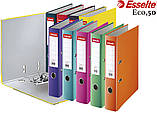 Папка-реєстратор ESSELTE ECO А4 50мм, одностороння, бірюзовий (81175), фото 3