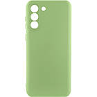 Чохол Silicone Cover Lakshmi Full Camera (A) для Samsung Galaxy S22 Зелений / Pistachio, Full camera