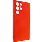 Чохол Silicone Cover Lakshmi Full Camera (A) для Samsung Galaxy S22 Ultra Червоний / Red, Full camera