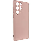 Чохол Silicone Cover Lakshmi Full Camera (A) для Samsung Galaxy S22 Ultra Рожевий / Pink Sand, Full camera