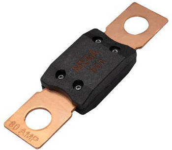 FG 80A Запобіжник TESLA, MEGA(Чехія)