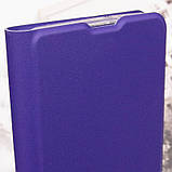 Шкіряний чохол книжка GETMAN Elegant (PU) для TECNO Camon 19 Neo Фіолетовий, Штучна шкіра, Слот для візитки, фото 8