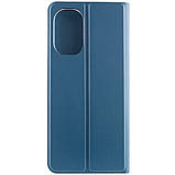 Шкіряний чохол книжка GETMAN Elegant (PU) для TECNO Camon 19 Pro Синій, Штучна шкіра, Слот для візитки, фото 2