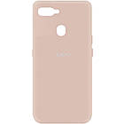 Чохол Silicone Cover My Color Full Protective (A) для Oppo A5s / Oppo A12 Рожевий / Pink Sand