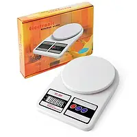 Весы кухонные электронные с дисплеем до 10 кг. деление 1 г. SF-400