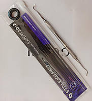 Кюретка лопатка педикюрна STALEKS PRO EXPERT PE-20/2