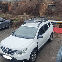 Универсальный багажник на крышу автомобиля для Renault Duster + крепления