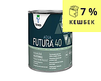 Эмаль уретан-алкидная TEKNOS FUTURA AQUA 40 водоразбавляемая транспарентная (база 3) 0,9л