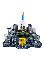 Декоративна підставка "Український танк Т-64 БВ" No2