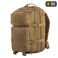 Тактический рюкзак M-TAC LARGE ASSAULT PACK LASER. Армейский рюкзак м-так на 36л. Военный рюкзак М-ТАК (Койот)