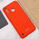 Чохол Silicone Cover My Color Full Camera (A) для TECNO Spark 6 Go Червоний / Red, Full camera, фото 4