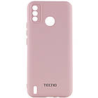 Чохол Silicone Cover My Color Full Camera (A) для TECNO Spark 6 Go Рожевий / Pink Sand, Full camera