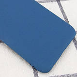 Чохол Silicone Cover My Color Full Camera (A) для TECNO Spark 6 Go Синій / Navy blue, Full camera, фото 2