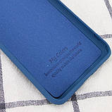 Чохол Silicone Cover My Color Full Camera (A) для TECNO Spark 6 Go Синій / Navy blue, Full camera, фото 3