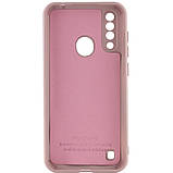 Чохол Silicone Cover My Color Full Camera (A) для ZTE Blade A7 Fingerprint (2020) Рожевий / Pink Sand, Full camera, фото 3