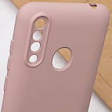 Чохол Silicone Cover My Color Full Camera (A) для ZTE Blade A7 Fingerprint (2020) Рожевий / Pink Sand, Full camera, фото 5