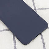 Чохол Silicone Cover Full without Logo (A) для Oppo A73 Синій / Midnight blue, фото 3