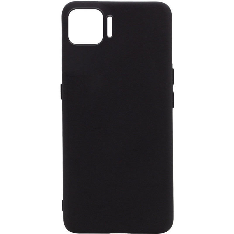 Чохол Silicone Cover Full without Logo (A) для Oppo A73 Чорний / Black