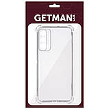 TPU чохол GETMAN Ease logo посилені кути для Motorola Edge 20, фото 2