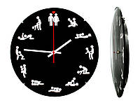 Часы настенные Montre Kamasutra 30х30х5 см Стекло Тихий ход (17010)
