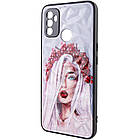 TPU+PC чохол Prisma Ladies для Oppo A53 / A32 / A33 Ukrainian Girl, TPU+PC