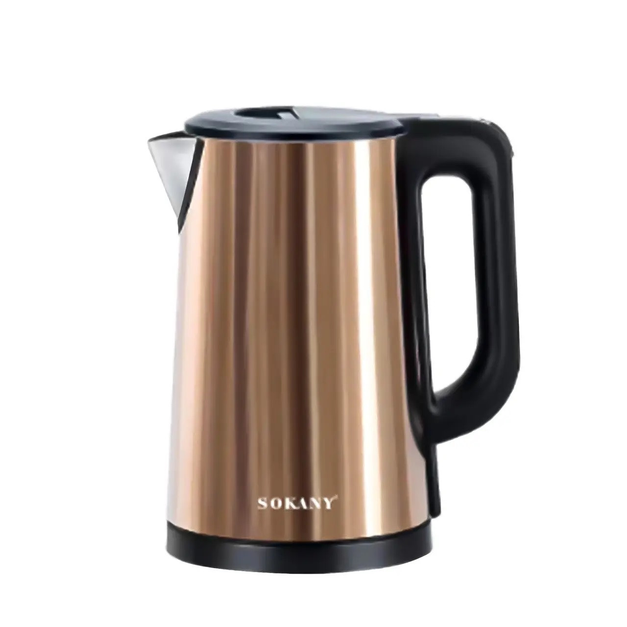 Електрочайник Sokany SK-1088 коричневий