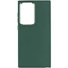 TPU чохол Bonbon Metal Style для Samsung Galaxy S23 Ultra Зелений / Army green, Силікон